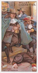 Versuchter Diebstahl der Insignien