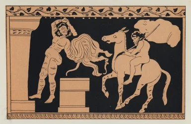 Bacchus und Xanthias