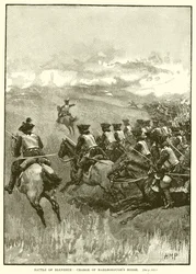 Schlacht bei Blenheim: Angriff der Kavallerie von Marlborough