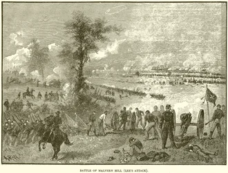 Schlacht von Malvern Hill (Lees Angriff)