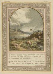 Bibel, Regenschauer und Regenbögen, Ezechiel, Genesis