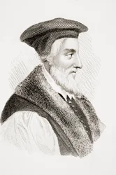 Bischof Hugh Latimer, aus 