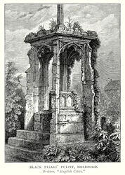 Kanzel der Schwarzen Mönche, Hereford