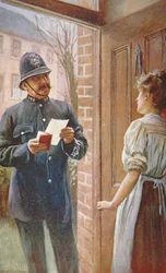 Britischer Polizist, ca. 1900