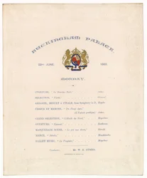 Konzert im Buckingham Palace, 22. Juni 1868