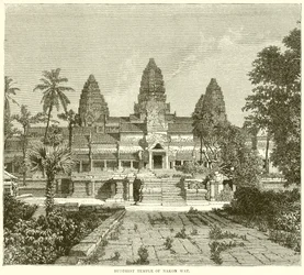 Buddhistischer Tempel von Nakon Wat