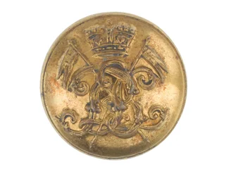 Knopf, 9. Regiment der Bengal Lancers, vor 1901
