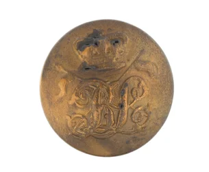 Knopf, 9. Regiment der Bengalischen Lanzenreiter, vor 1901