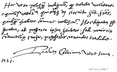 Johannes Calvin