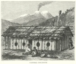 Kannibalen-Kochhaus