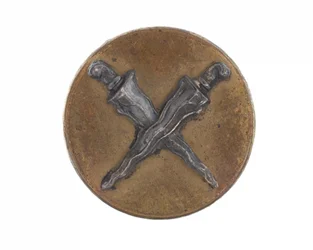 Kappenabzeichenknopf, Malay State Guides, 1896-1919