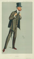 Captain G S C Swinton, Ost und West, 24. Juli 1912, Vanity Fair Karikatur