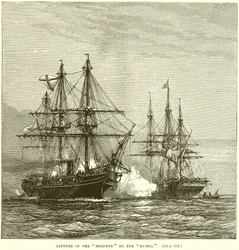 Eroberung der Mercence durch die Russen