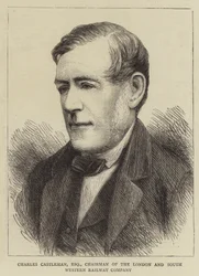 Charles Castleman, Esquire, Vorsitzender der London and South Western Railway Company