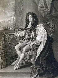 Charles II (1630-85), graviert von Charles Turner (1773-1857)