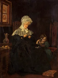 Charlotte Sargent mit ihrer Enkelin Mary
