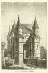 Schloss von Lille, Tor (Gravur)