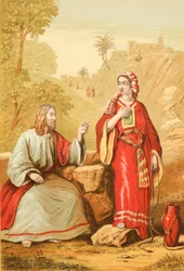 Christus und die Frau von Samaria