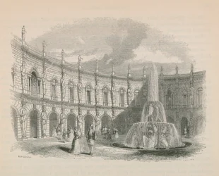 Circular Court in Whitehall