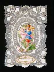 Beständigkeit, Valentinskarte, ca. 1860