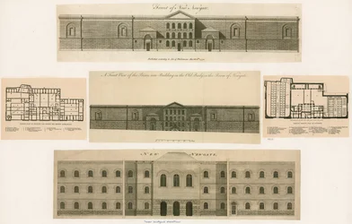Entwurf für das Newgate-Gefängnis