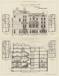 Entwurf für eine Londoner Residenz