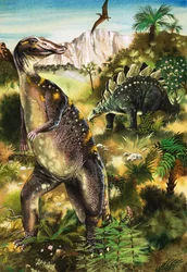 Dinosaurier, Illustration aus 