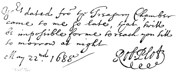 Dr. Robert Plot