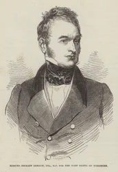 Edmund Beckett Denison, Esquire, Abgeordneter für den West Riding of Yorkshire