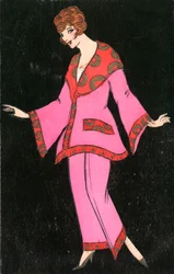 Elegante Frau