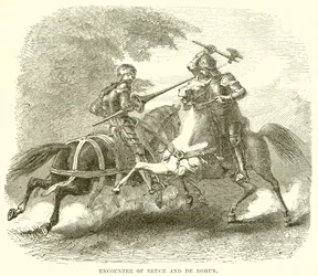Begegnung von Bruce und De Bohun