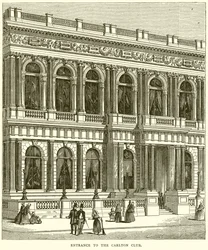 Eingang zum Carlton Club