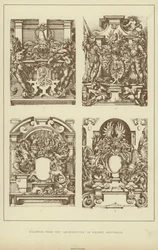 Beispiele aus der "Architectvra" von Wendel Dietterlin