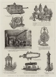 Ausstellung der Jubiläumsgeschenke Ihrer Majestät im St James