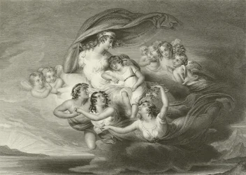 Flucht der Venus mit Ascanius