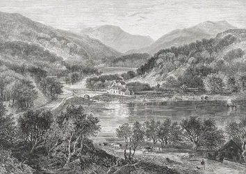 Flowerdale, Gairloch ca. 1880, aus 