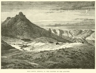 Fort Bowie, Arizona, im Land der Apachen
