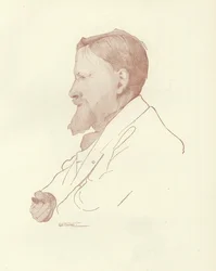 Frank Brangwyn, anglo-walisischer Künstler und Designer