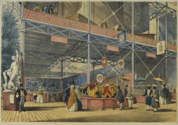 Aus "Dickinsons umfassende Bilder der Großen Ausstellung von 1851", veröffentlicht 1854 Indien Nr. 2, 1854