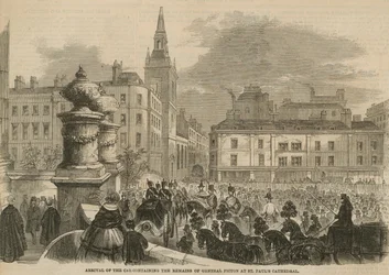 Beerdigung von Sir Thomas Picton