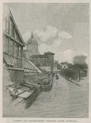 Garten und Wintergarten, Fairseat House, Highgate