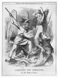 Garibaldi der Befreier, oder Der moderne Perseus, aus 