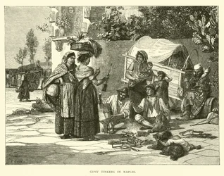 Zigeunerschmiede in Neapel