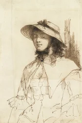 Mädchen mit Hut