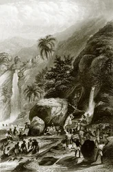 Goldwäsche in Brasilien