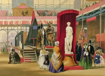 Große Ausstellung, 1851: der amerikanische Stand