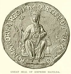Großes Siegel der Kaiserin Matilda