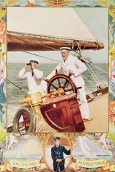 Seine Majestät der König als Segler