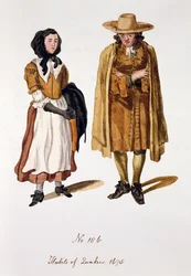 Kleidung der Quäker, 1675