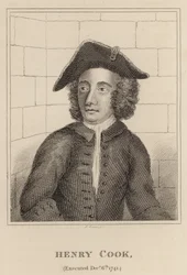 Henry Cook, hingerichtet am 6. Dezember 1741